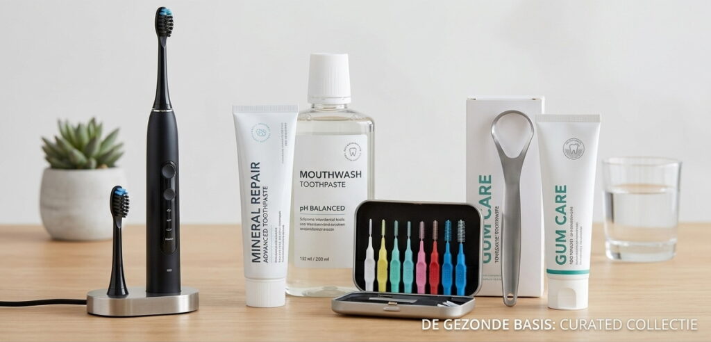 aanbevolen mondzorgproducten door de mondhygiëniste